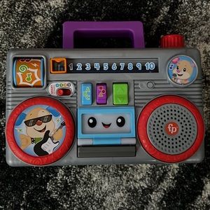 Fisher-Price Laugh & Learn Busy Boombox Baby Kids Toy